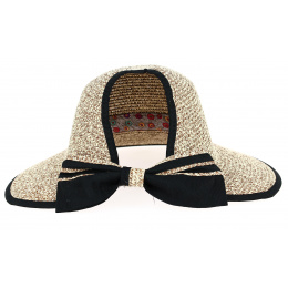 Lou Wide Brim Hat Beige - Traclet