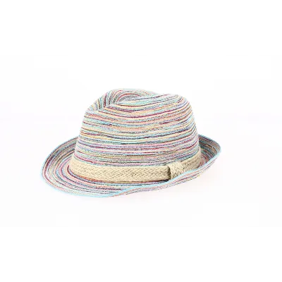 Chapeau Trilby Foggia Coton Arc-en-Ciel - Traclet  Reference : 9393 | Chapellerie Traclet