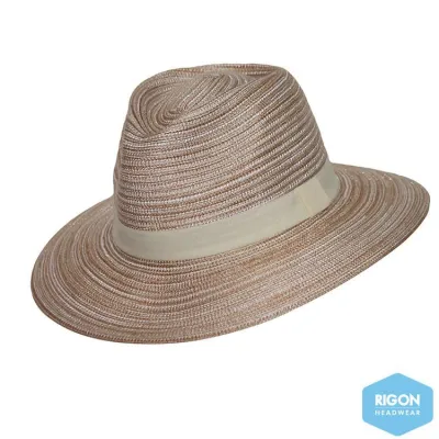 Chapeau Traveller Cherockee Bleu-Gris - Rigon Headwear Reference : 7364 | Chapellerie Traclet