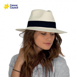 Chapeau Fedora Suzanne Fibres Naturelles - Rigon Headwear