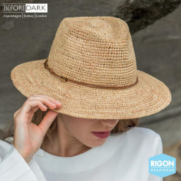 Chapeau Cloche Magdalena Paille Raphia Naturel - Rigon Headwear