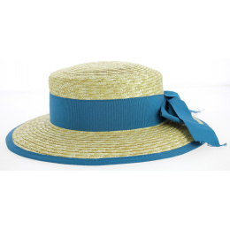 Chapeau Capeline Hepburn Paille Naturel - Fléchet