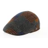 Casquette Brighton Bussy Patchwork Grise- Crambes Reference : 9485 | Chapellerie Traclet
