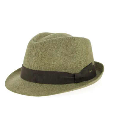 Chapeau Trilby Jakarta Lin Taupe- Fléchet  Reference : 9489 | Chapellerie Traclet