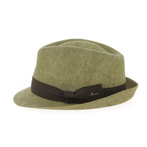 Chapeau Trilby Jakarta Lin Taupe- Fléchet