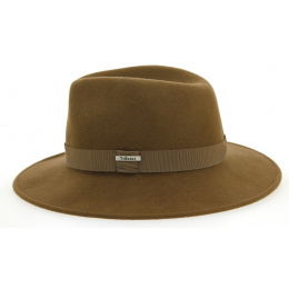 Indiana Jones Traveller Hat Felt Fauve Wool - Traclet