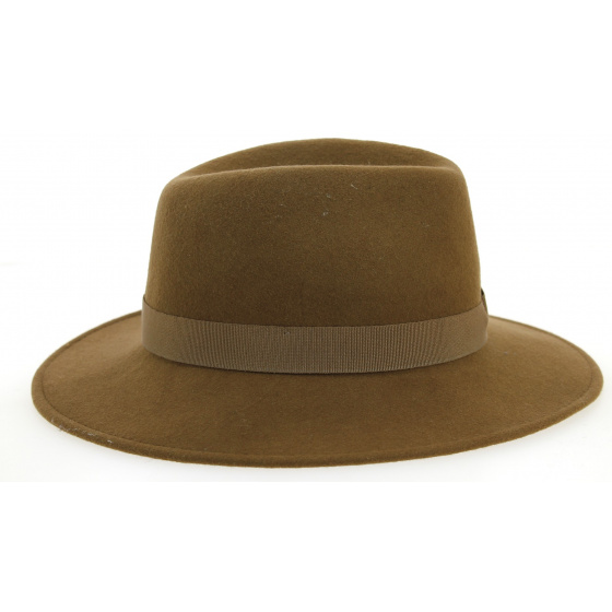 Chapeau Traveller Indiana Jones Feutre Laine Fauve - Traclet Chapeau Traveller Indiana Jones Feutre Laine Fauve - Traclet