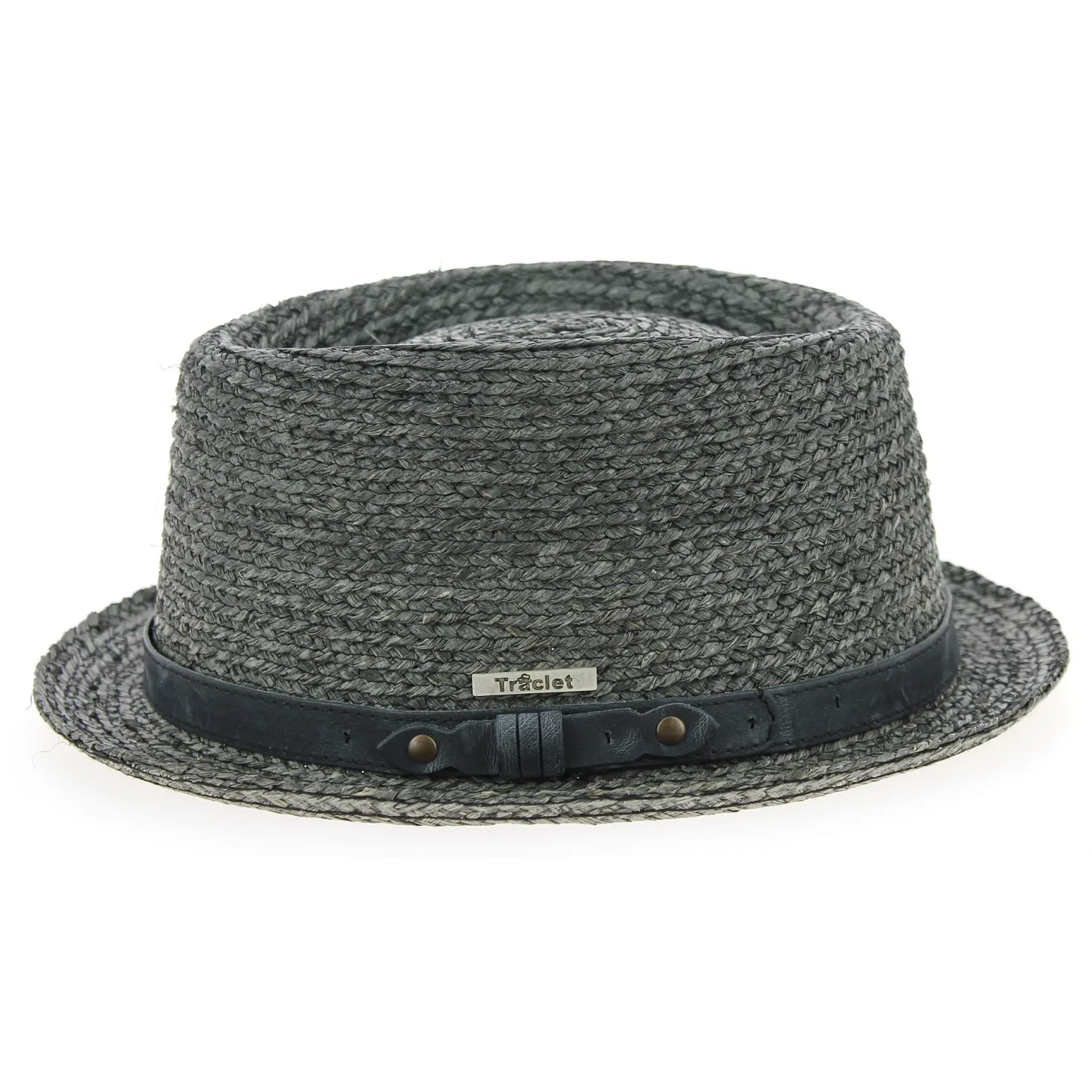 Chapeau PorkPie Indian Wells Gris - Traclet Reference : 9501 | Chapellerie Traclet