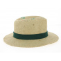 Gorizia Jute Canvas Traveller Hat Beige -Traclet