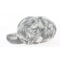 Retro Summer Newsboy Cap Futuna Cotton Gray - Traclet