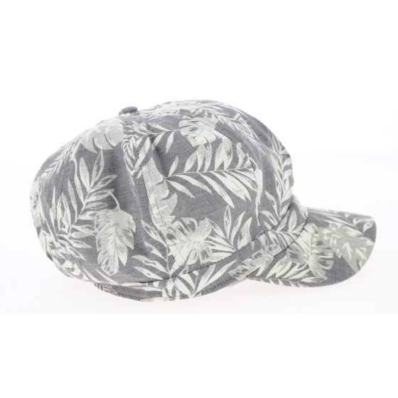 Casquette Gavroche Rétro Été Futuna Coton Gris - Traclet Casquette Gavroche Rétro Été Futuna Coton Gris - Traclet