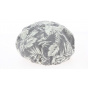 Retro Summer Newsboy Cap Futuna Cotton Gray - Traclet