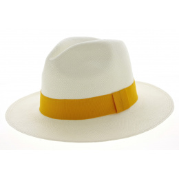 Tanti Panama White Fedora Hat - Traclet