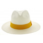 Tanti Panama White Fedora Hat - Traclet