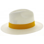 Tanti Panama White Fedora Hat - Traclet