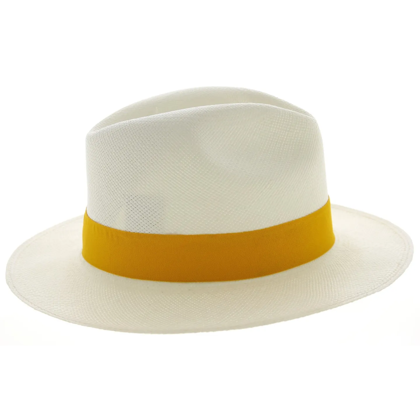 Chapeau Fédora Tanti Panama Blanc- Traclet Reference : 9521 | Chapellerie Traclet