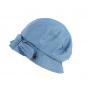 Blue Vivans Cloche Hat - Traclet