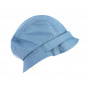 Blue Vivans Cloche Hat - Traclet