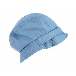Blue Vivans Cloche Hat - Traclet
