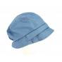 Blue Vivans Cloche Hat - Traclet