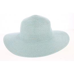 Sky Blue Lea Summer Wide-Brimmed Hat - Seeberger