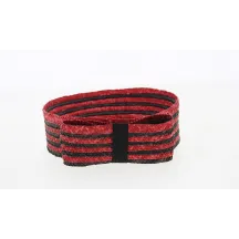 Black & Red Ceremony Headband - Traclet Reference: 1623 | Traclet Hat Shop
