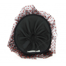 Black & Red Doriane Tambourine - Traclet