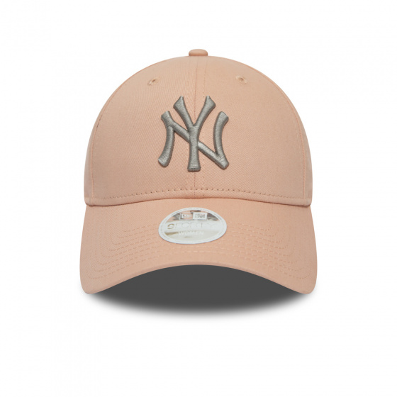 Casquette Strapback Essential League Coton Rose Pâle - New Era