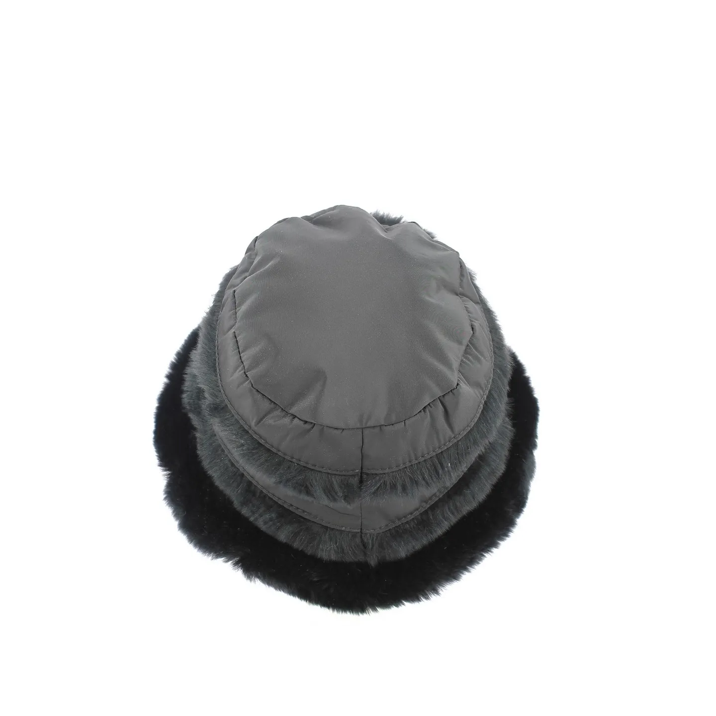 Toque Rex Microfibres & Fourrure Lapin Noire- Traclet  Reference : 9535 | Chapellerie Traclet