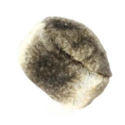 Toque Karolina Fausse Fourrure Fauve- Traclet  Reference : 2921 | Chapellerie Traclet