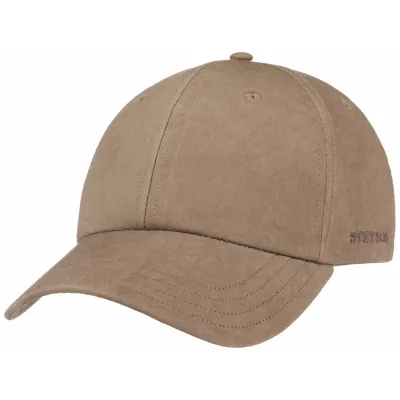 Stetson Amherst Cotton Baseball Cap - Beige Reference: 6091 | Traclet Hat Shop