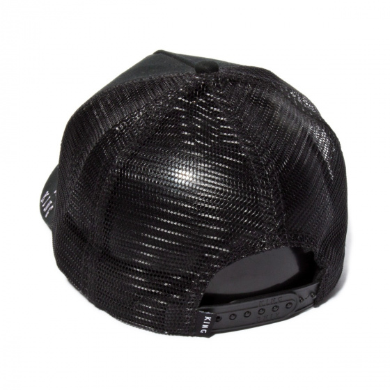 Casquette Trucker Explorer Noire- King Apparel