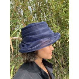 Chapeau de Cérémonie Alita Marine- Traclet