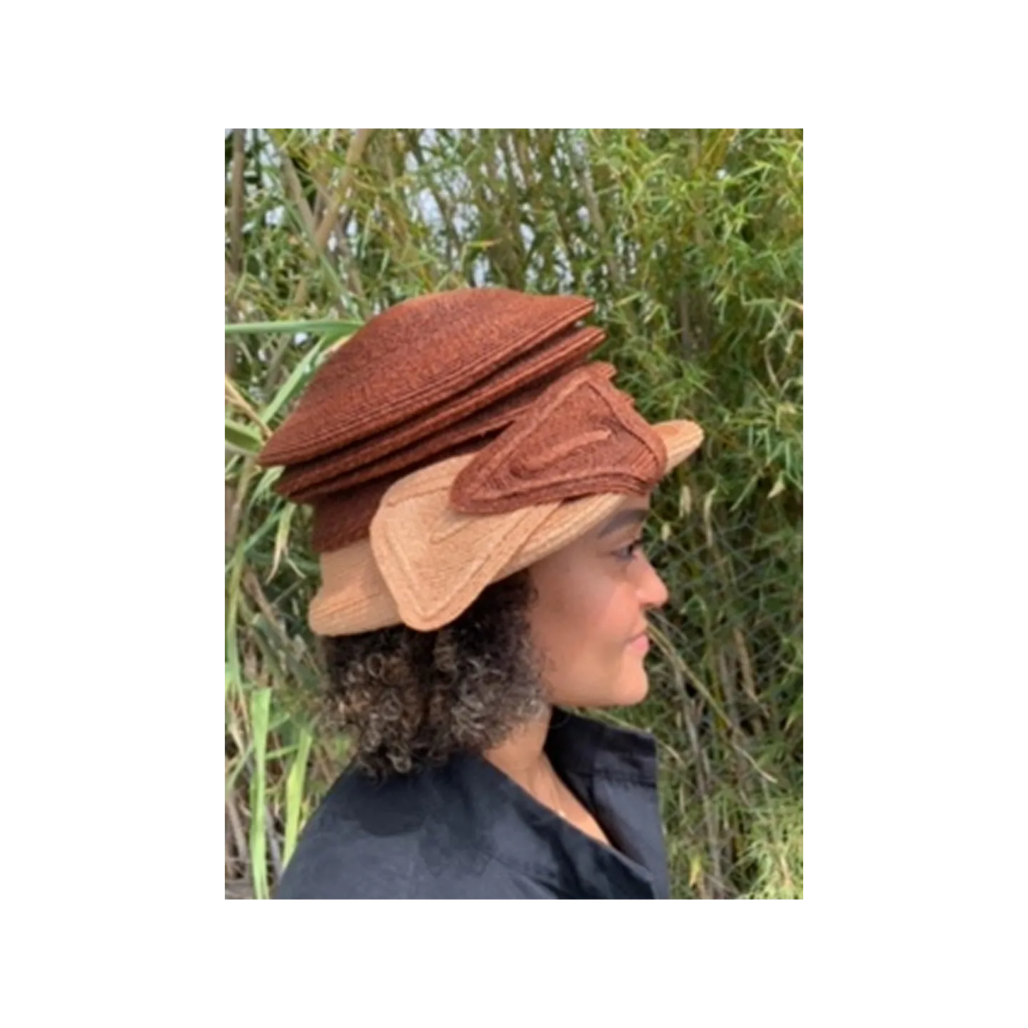 Chapeau de Cérémonie Elyse Paille- Traclet  Reference : 9573 | Chapellerie Traclet