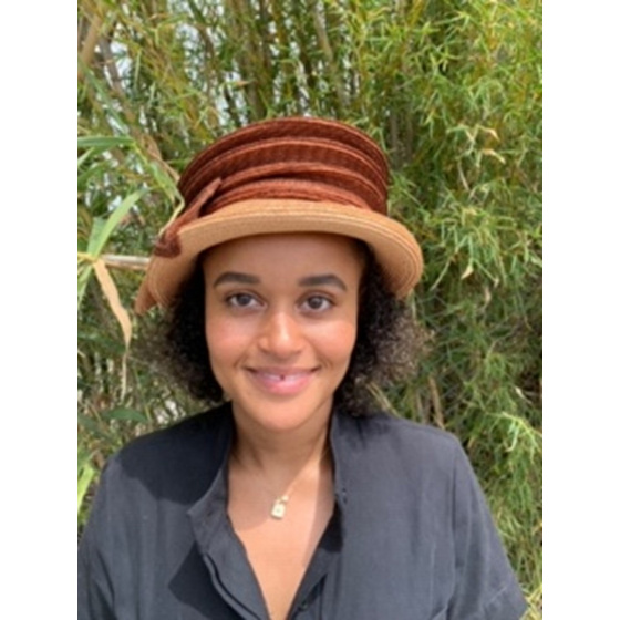 Elyse Straw Ceremonial Hat - Traclet