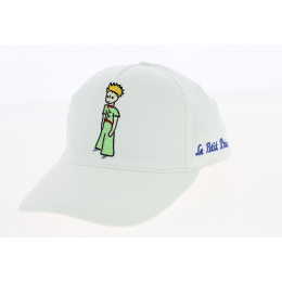 White Cotton The Little Prince Strapback Baseball Cap - The Little Prince