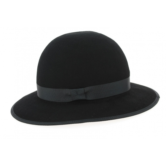 Chapeau capeline Audrey Feutre Laine - Traclet