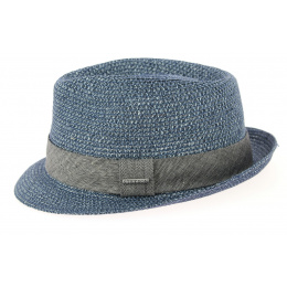 Trilby Reidton Blue Toyo Hat - Stetson