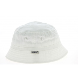 White children's bucket hat
