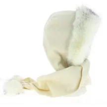 cream polar hood - buy polar hood Reference: 3036 | Chapellerie Traclet