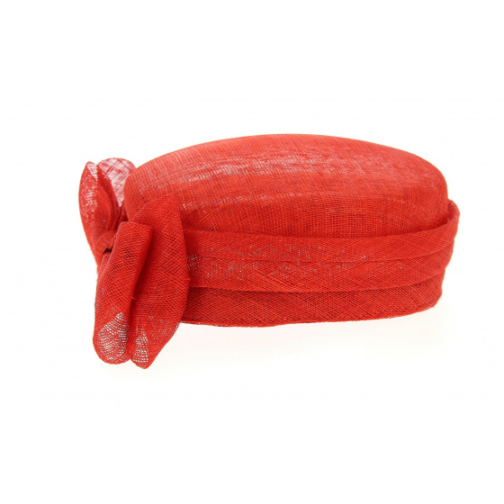 Chapeau chanvre Carla Bruni - Rouge Chapeau chanvre Carla Bruni - Rouge