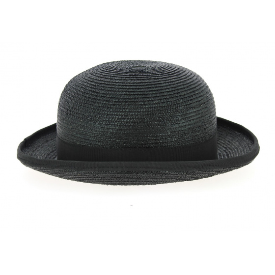 Chapeau Melon Paille Noir