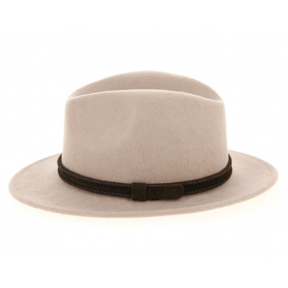 Chapeau Traveller Adela Feutre Laine Beige - Traclet Chapeau Traveller Adela Feutre Laine Beige - Traclet