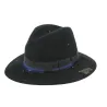 Chapeau Traveller Gianni Feutre Laine Noir- Traclet  Reference : 9631 | Chapellerie Traclet