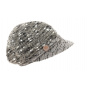 Casquette Gavroche Shetland Taupe- Traclet 