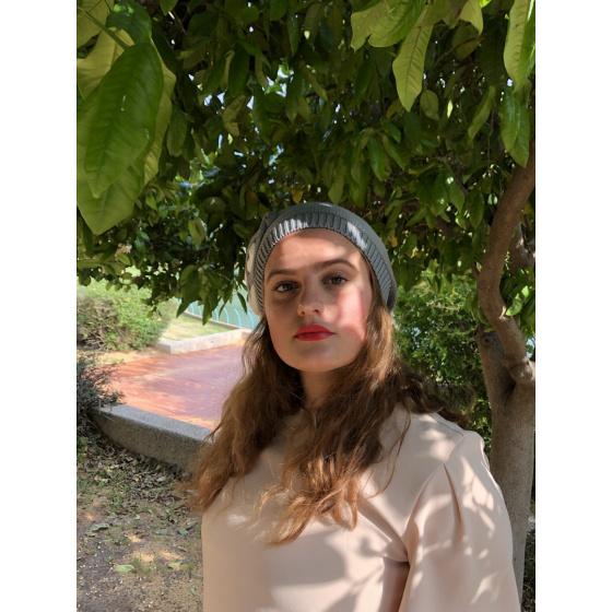 Béret été Elipsse Coton Gris- BeBeret