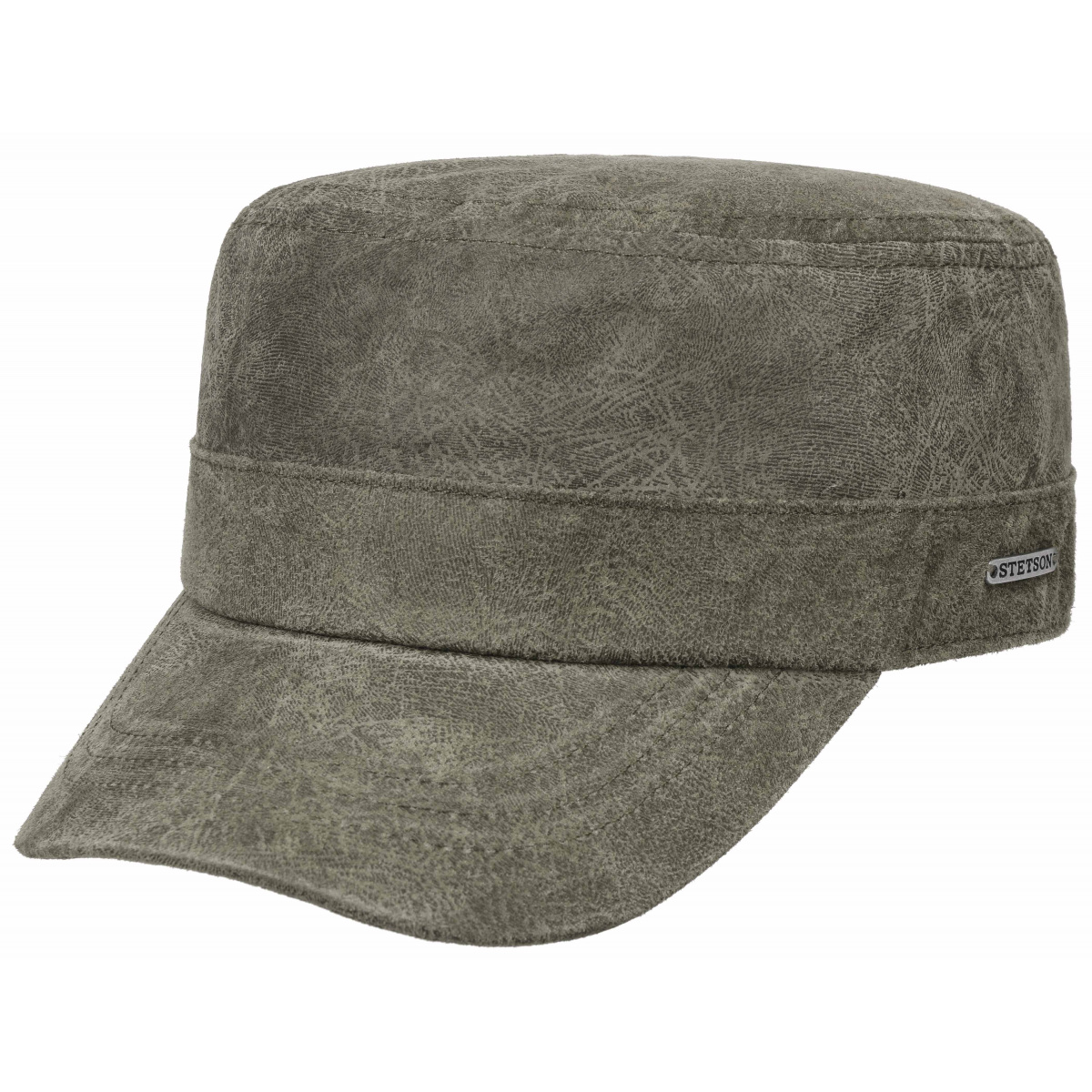 Stetson Army Cap Gosper Cotton Olive Green| Hoedenzaak Jos van Dijck