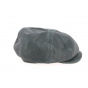 Buffalo Leather 8 Ribs Anthracite Grey Cap- Traclet