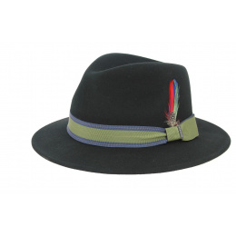 Chapeau Traveller Tombstone Feutre Laine Noir- Stetson