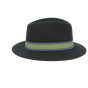 Traveller Tombstone Felt Wool Hat Black- Stetson